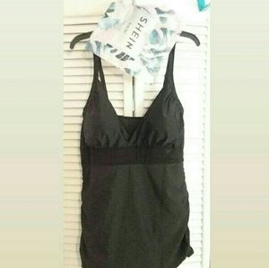 Black Shein One Piece Swimsuit NWT